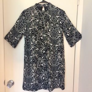 Old Navy black and white dress